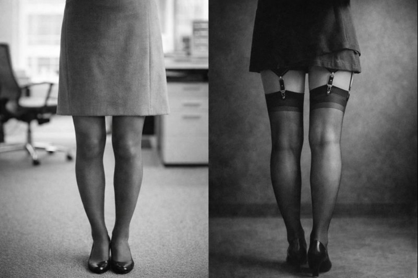 丝袜简史资料图：1970s–1980s（语言分离）