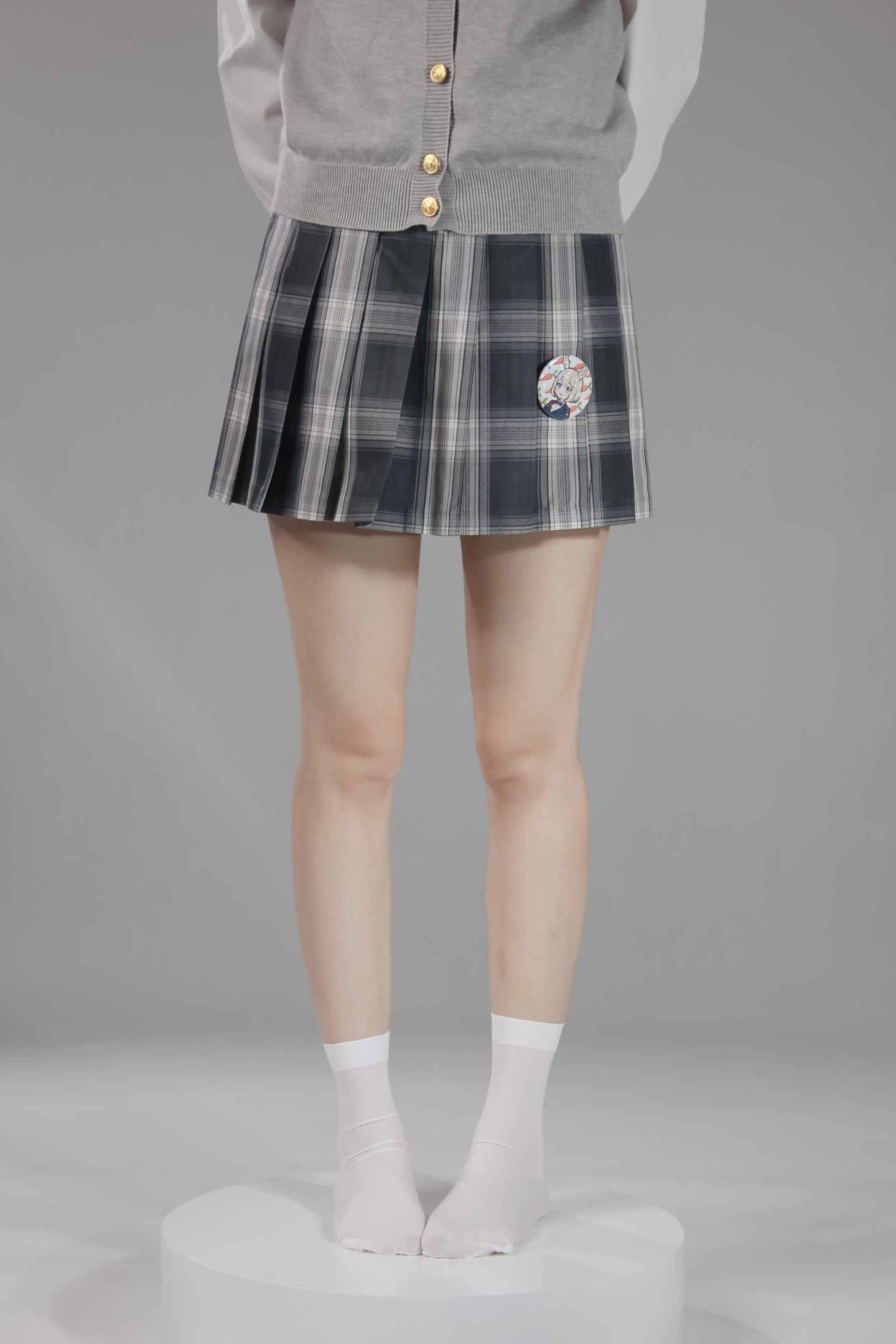 长度参考：短袜（约15cm，纯棉）