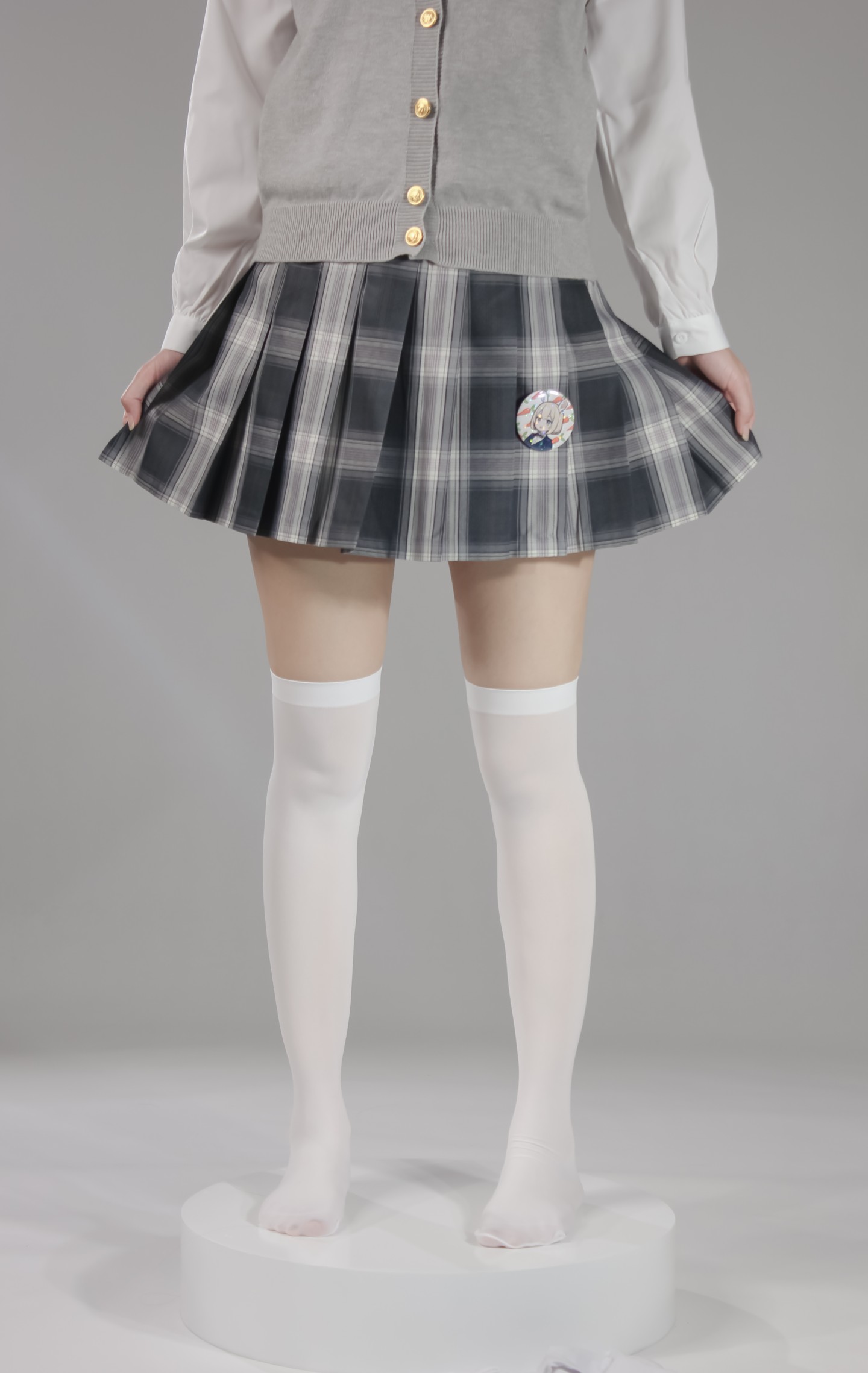 长度参考：过膝袜（约53cm，包芯丝 60D）